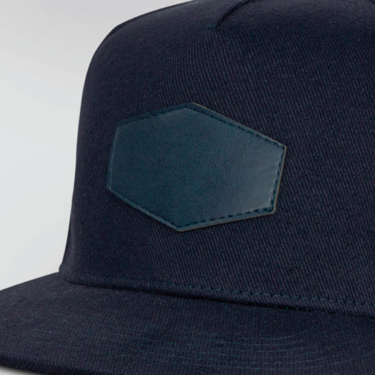 Logo Patch Flat Peak Caps Detail